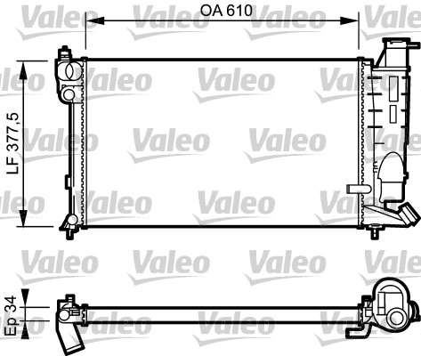 Valeo Radiateur 731391