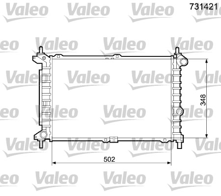 Valeo Radiateur 731421