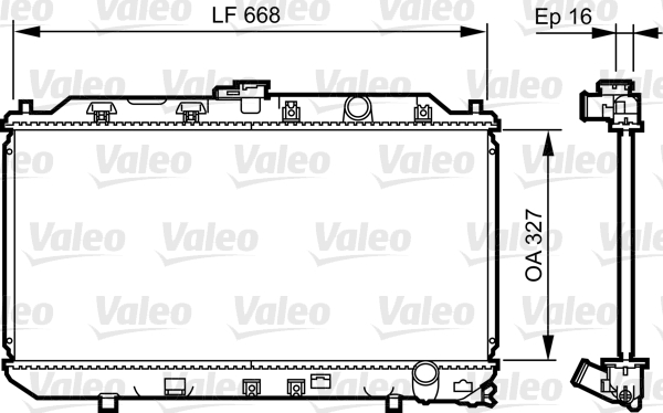 Valeo Radiateur 731467