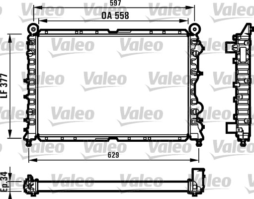 Valeo Radiateur 731561