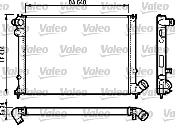 Valeo Radiateur 731575