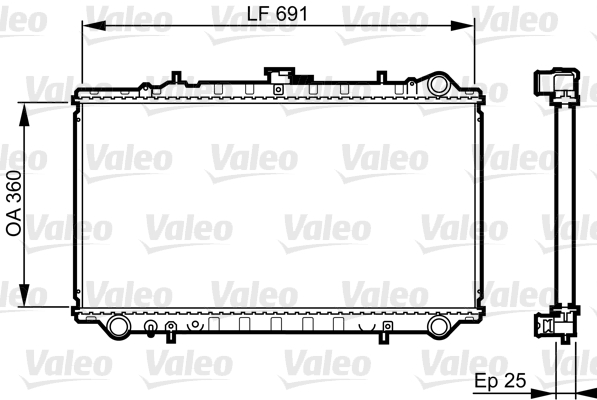 Valeo Radiateur 731674