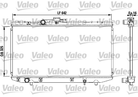 Valeo Radiateur 731714