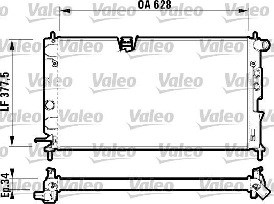 Valeo Radiateur 732347