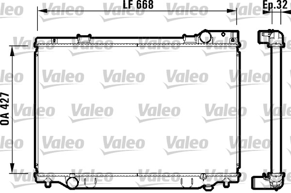 Valeo Radiateur 732476