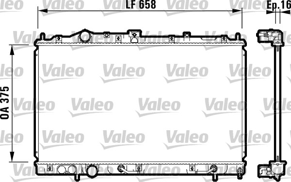 Valeo Radiateur 732613