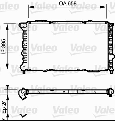Valeo Radiateur 732696