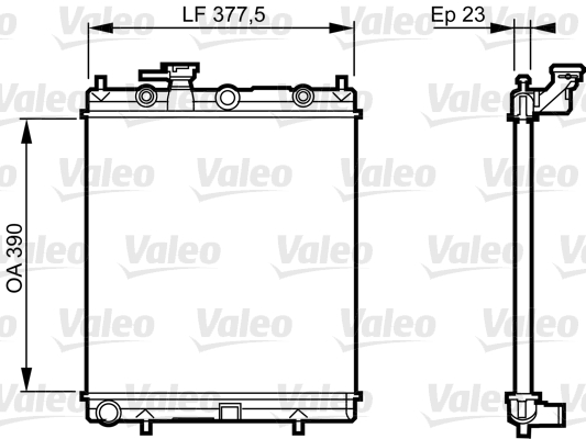 Valeo Radiateur 732718