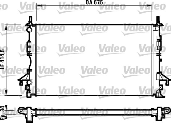 Valeo Radiateur 732828