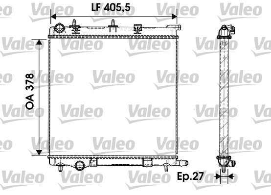 Valeo Radiateur 732930