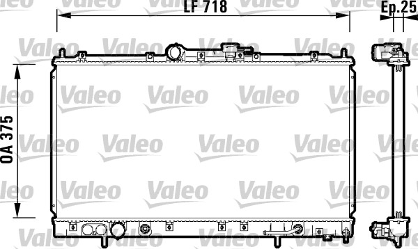 Valeo Radiateur 734129