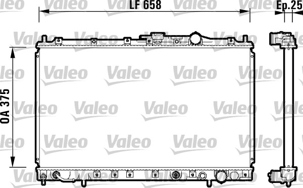 Valeo Radiateur 734137