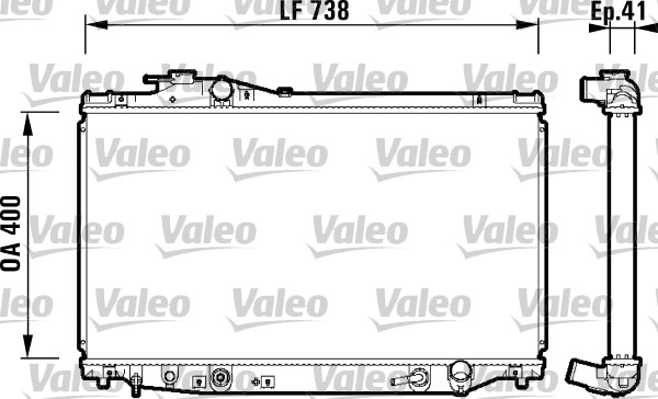 Valeo Radiateur 734175