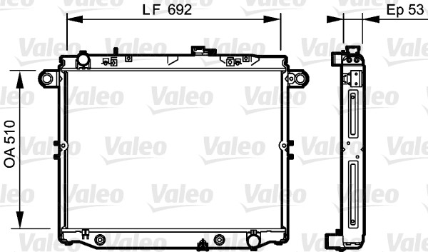 Valeo Radiateur 734192