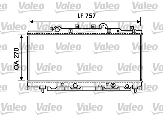 Valeo Radiateur 734235