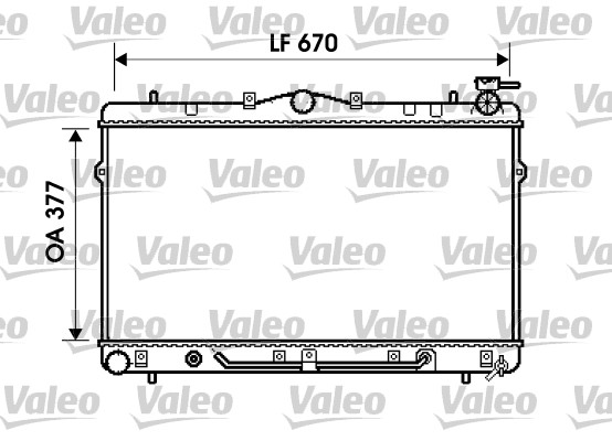Valeo Radiateur 734258
