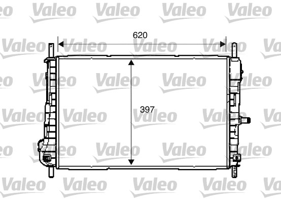 Valeo Radiateur 734288