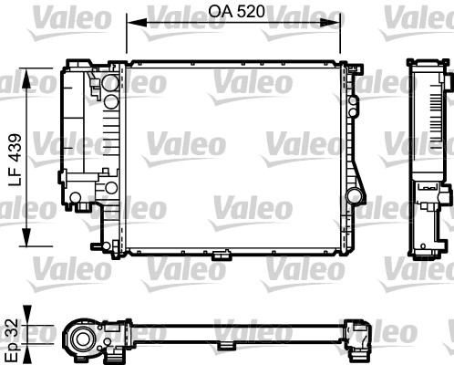 Valeo Radiateur 734301
