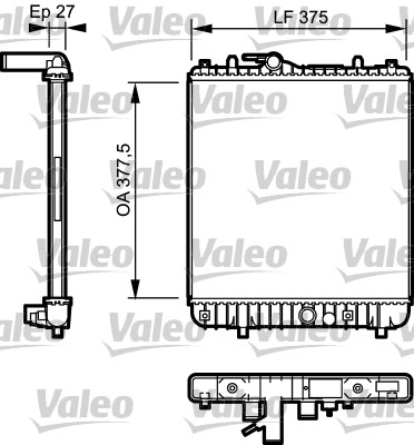 Valeo Radiateur 734331