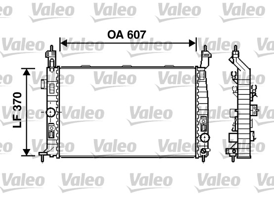 Valeo Radiateur 734385