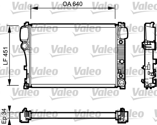 Valeo Radiateur 734447