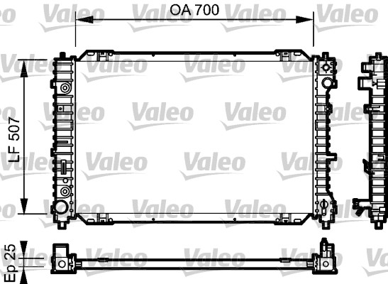 Valeo Radiateur 734468