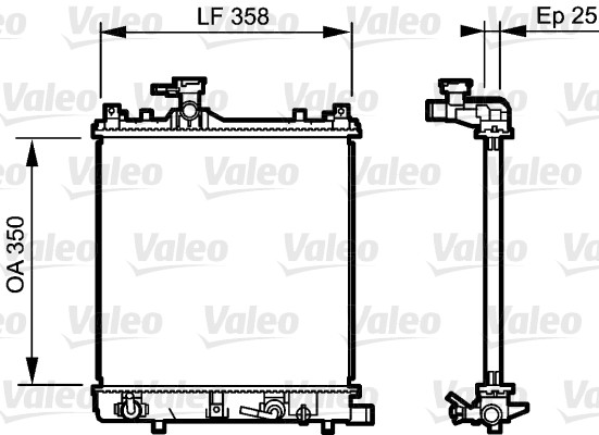 Valeo Radiateur 734486