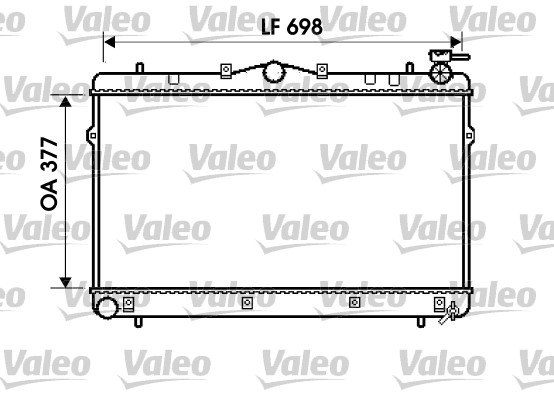 Valeo Radiateur 734658