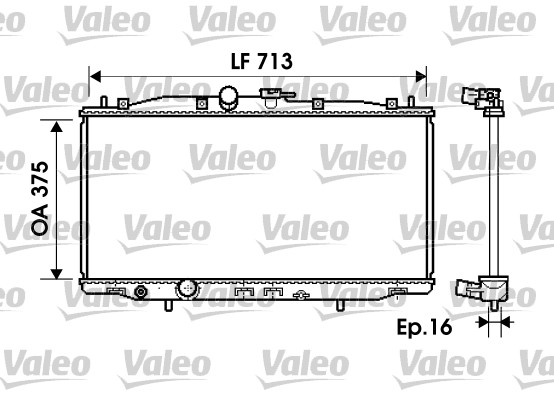 Valeo Radiateur 734703