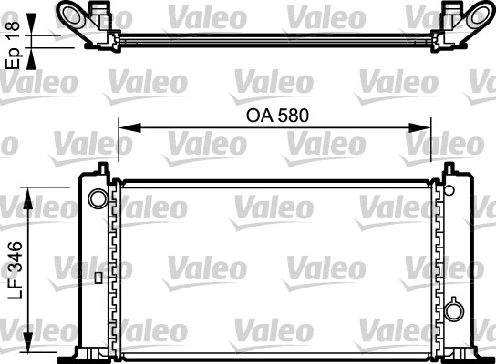 Valeo Radiateur 734770