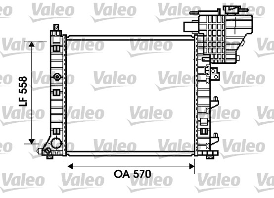 Valeo Radiateur 734807