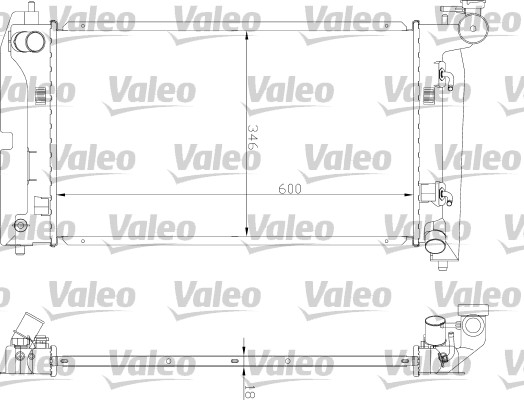 Valeo Radiateur 734851