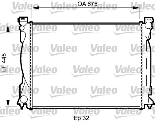 Valeo Radiateur 735031