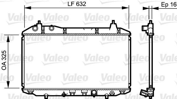 Valeo Radiateur 735241