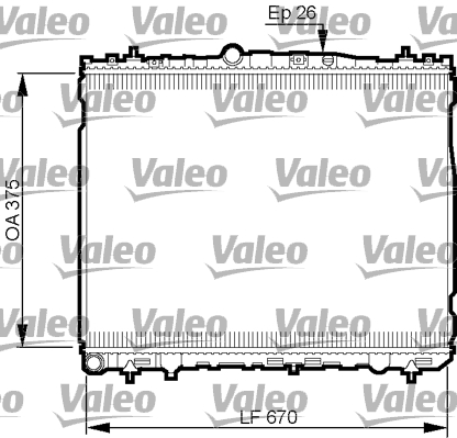 Valeo Radiateur 735514