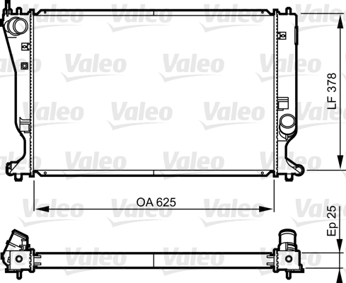 Valeo Radiateur 735574