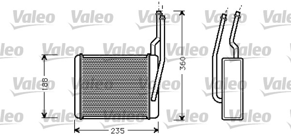 Valeo Kachelradiateur 812274