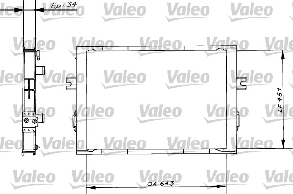 Valeo Radiateur 816646