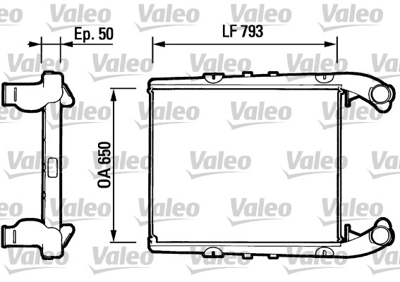 Valeo Interkoeler 816717