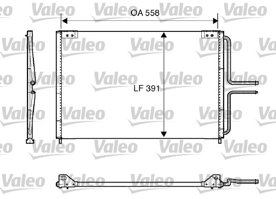 Valeo Airco condensor 816867