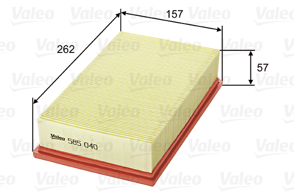 Valeo Luchtfilter 585040