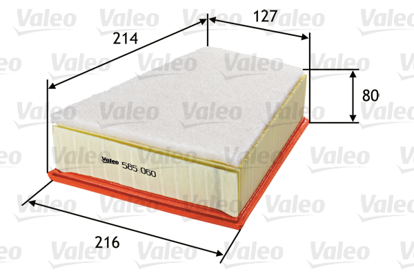 Valeo Luchtfilter 585060