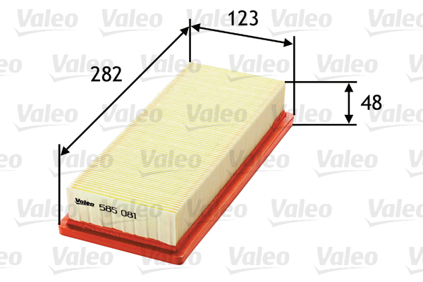 Valeo Luchtfilter 585081