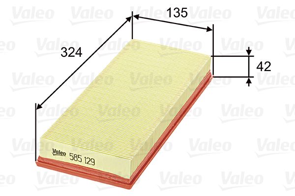 Valeo Luchtfilter 585129