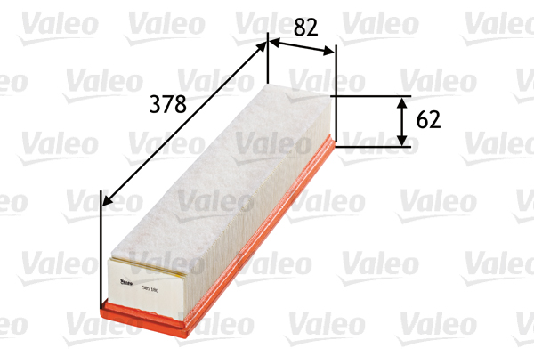 Valeo Luchtfilter 585180