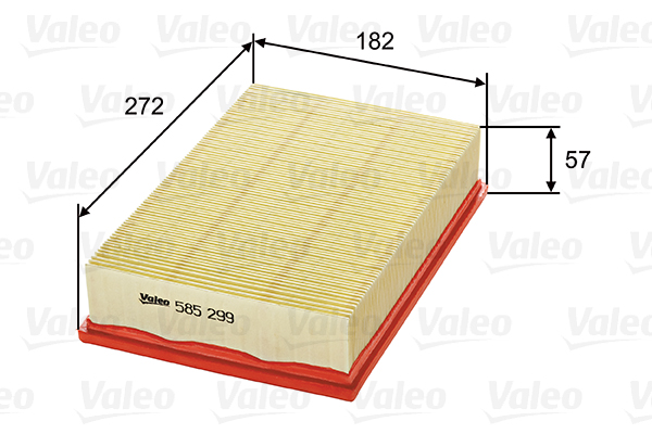Valeo Luchtfilter 585299