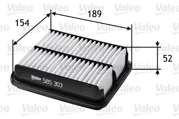 Valeo Luchtfilter 585303