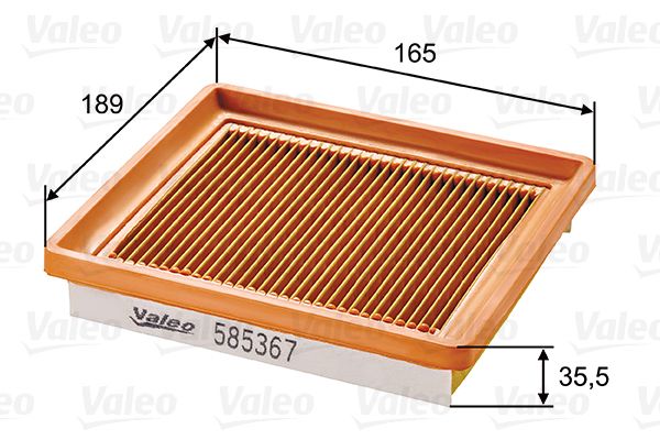 Valeo Luchtfilter 585367