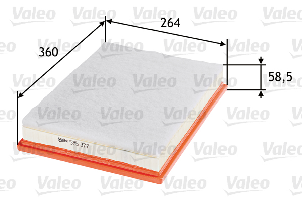 Valeo Luchtfilter 585377