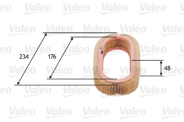 Valeo Luchtfilter 585628